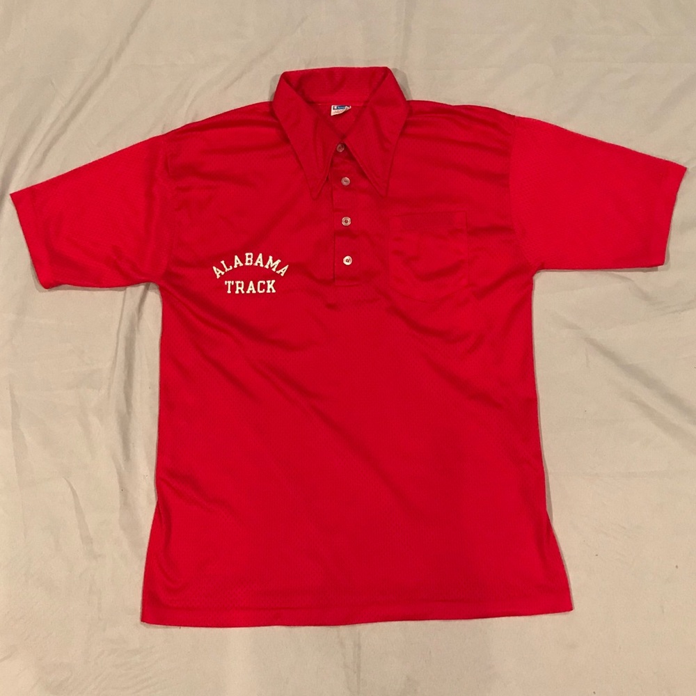 Vintage Alabama Crimson Tide Track Team Shirt Lrg